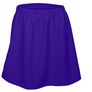 GIRL'S CHEER SKIRT - Purple, M