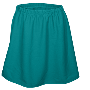 GIRL'S CHEER SKIRT - Teal, M