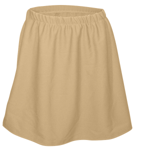 GIRL'S CHEER SKIRT - Vegas Gold, M