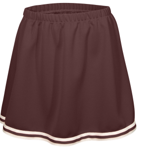 WOMEN'S CHEER SKIRT - Brown, M