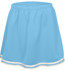 WOMEN'S CHEER SKIRT - Columbian Blue, M
