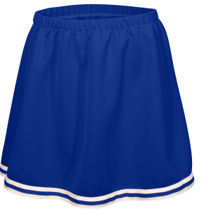 WOMEN'S CHEER SKIRT - Royal Blue, M