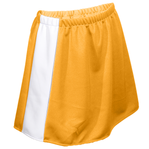 WOMEN'S CHEER SKIRT - Gold, M
