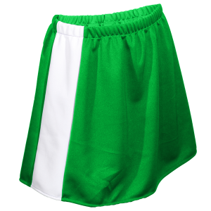 WOMEN'S CHEER SKIRT - Kelly Green, M