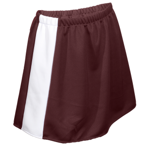 WOMEN'S CHEER SKIRT - Maroon, M