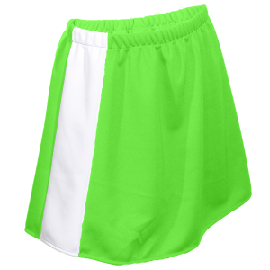 WOMEN'S CHEER SKIRT - Neon Green, M