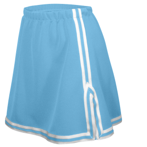 WOMEN'S CHEER SKIRT - Columbian Blue, M