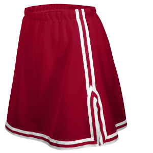 WOMEN'S CHEER SKIRT - Cardinal, M