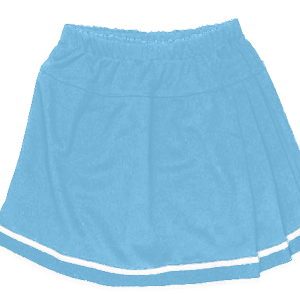 WOMEN'S CHEER PLEATED SKIRT - Columbian Blue, M