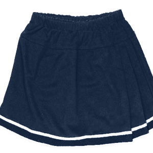 WOMEN'S CHEER PLEATED SKIRT - Navy Blue, M