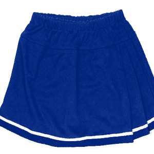 WOMEN'S CHEER PLEATED SKIRT - Royal Blue, M
