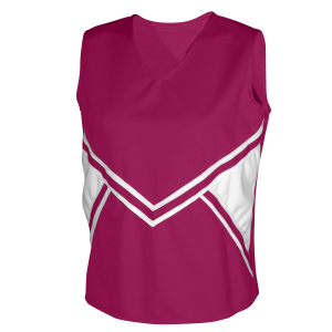 GIRL'S CHEER TOP - Fuchsia, M