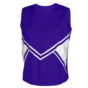 GIRL'S CHEER TOP - Purple, M