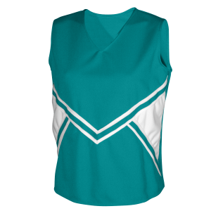 GIRL'S CHEER TOP - Teal, M