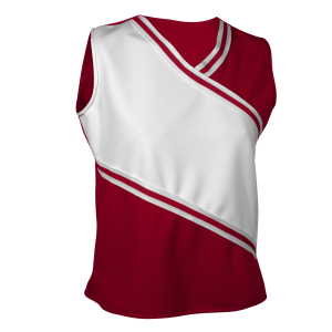 WOMEN'S CHEER TOP - Cardinal, M