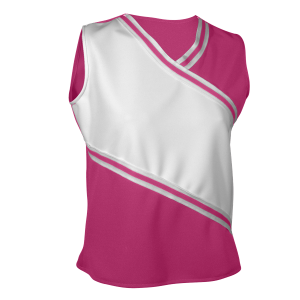 WOMEN'S CHEER TOP - Fuchsia, M