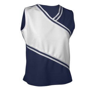 WOMEN'S CHEER TOP - Navy Blue, M