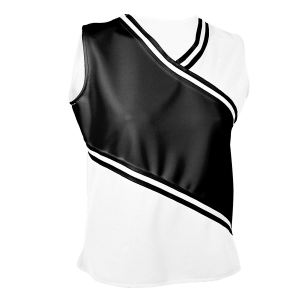 WOMEN'S CHEER TOP - White, M