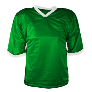 ADULT  FOOTBALL JERSEY - Kelly Green, M