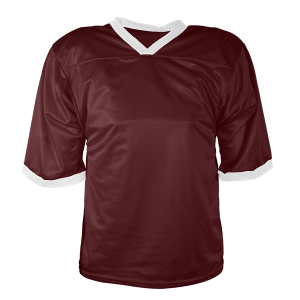 ADULT  FOOTBALL JERSEY - Maroon, M
