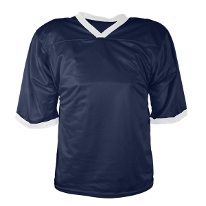 ADULT  FOOTBALL JERSEY - Navy Blue, M