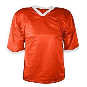 ADULT  FOOTBALL JERSEY - Orange, M