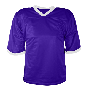 ADULT  FOOTBALL JERSEY - Purple, M