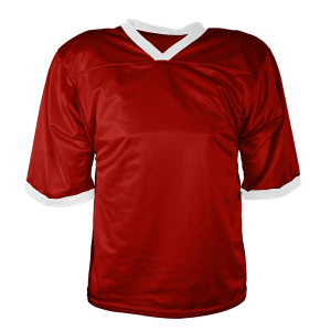 ADULT  FOOTBALL JERSEY - Red, M