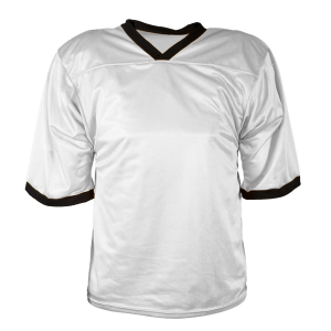 ADULT  FOOTBALL JERSEY - White, M