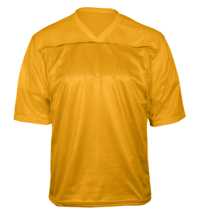 ADULT  FOOTBALL JERSEY - Gold, M