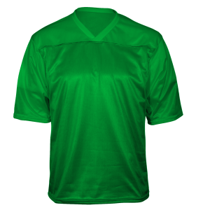 ADULT  FOOTBALL JERSEY - Kelly Green, M