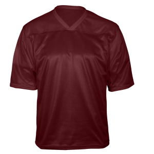 ADULT  FOOTBALL JERSEY - Maroon, M