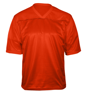 ADULT  FOOTBALL JERSEY - Orange, M