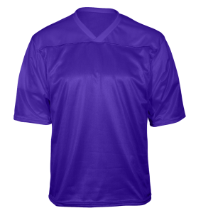 ADULT  FOOTBALL JERSEY - Purple, M