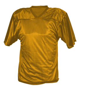 YOUTH FOOTBALL JERSEY - Gold, M