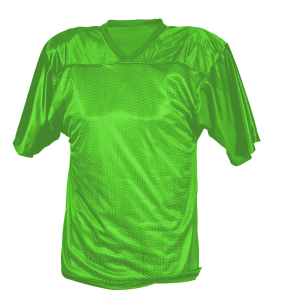 YOUTH FOOTBALL JERSEY - Neon Green, M