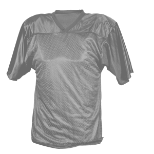 YOUTH FOOTBALL JERSEY - Silver, M