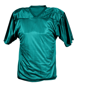 YOUTH FOOTBALL JERSEY - Teal, M