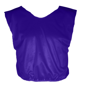 YOUTH FOOTBALL SCIMMAGE VEST - Purple, M