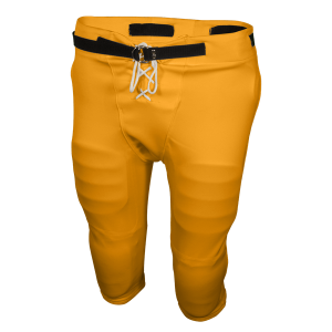 YOUTH FOOTBALL PANTS - Gold, M