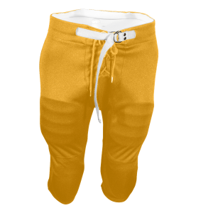 YOUTH FOOTBALL PANTS - Gold, M
