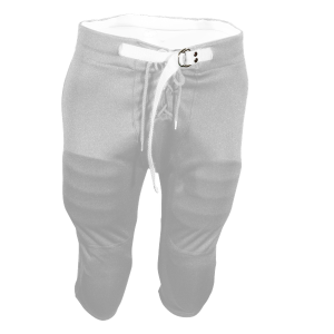 YOUTH FOOTBALL PANTS - Silver, M