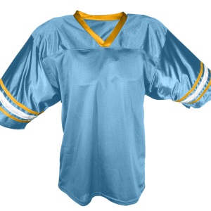 YOUTH FOOTBALL JERSEY - Columbian Blue, M