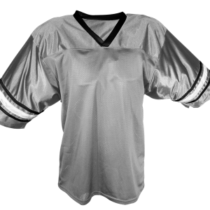 YOUTH FOOTBALL JERSEY - Silver, M
