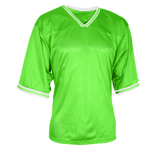 YOUTH FOOTBALL JERSEY - Neon Green, M