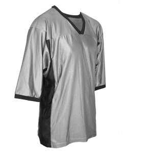 ADULT  FOOTBALL JERSEY - Silver, M