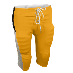 ADULT  FOOTBALL PANTS - Gold, M