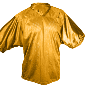YOUTH FOOTBALL JERSEY - Gold, M