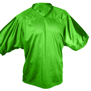 YOUTH FOOTBALL JERSEY - Neon Green, M