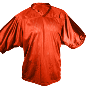 YOUTH FOOTBALL JERSEY - Orange, M